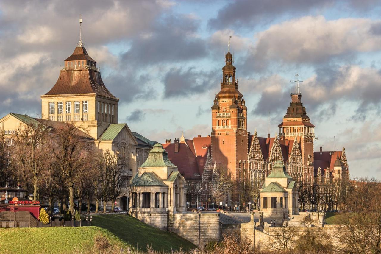 Park Apartments Stettin Exterior foto